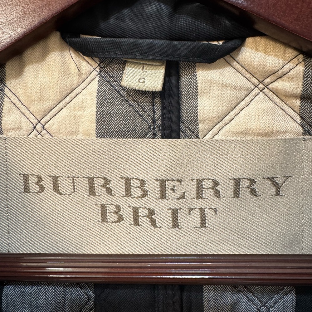 Burberry Brit Jacket Black Large - Picture 4 of 7